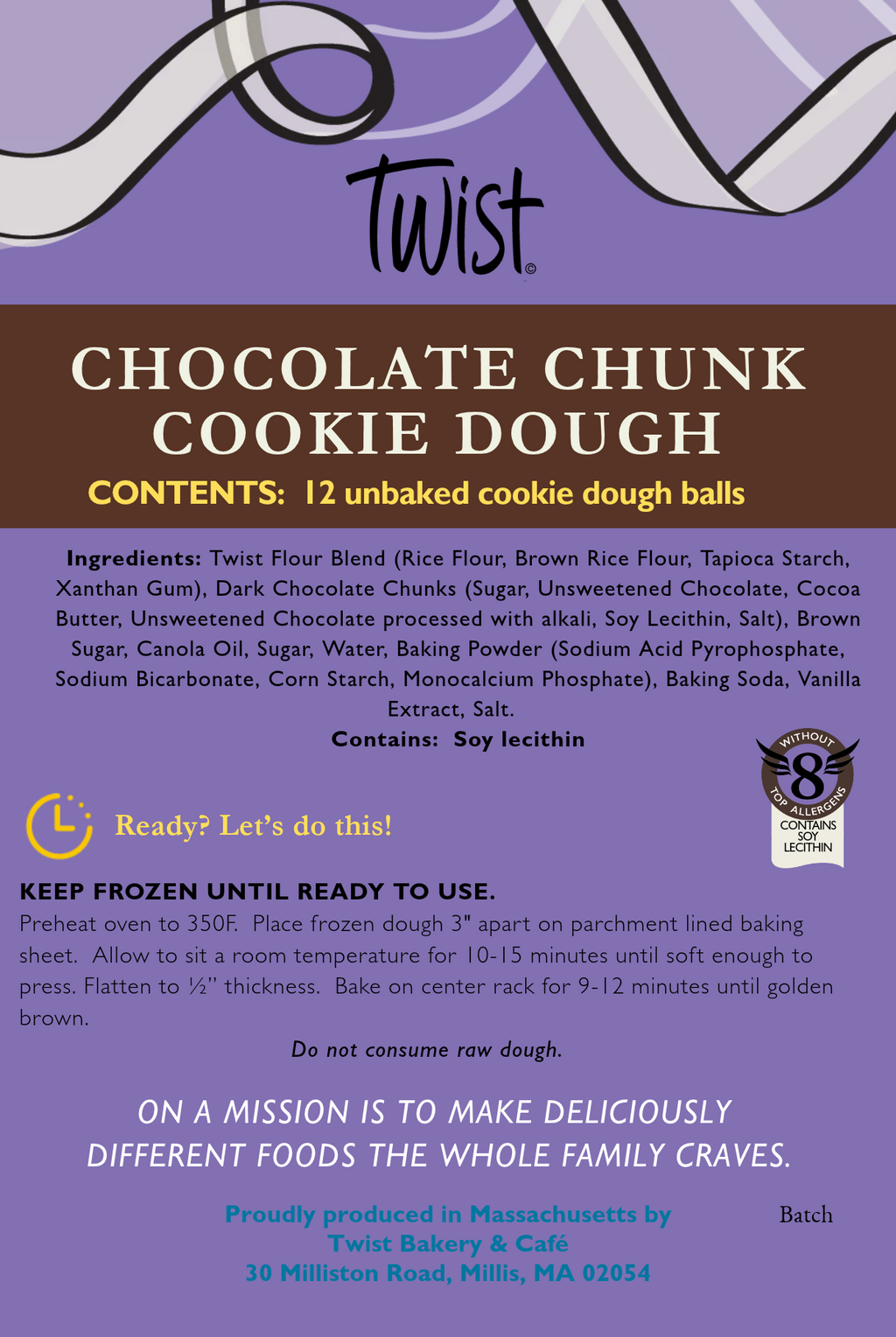 Chocolate Chunk Cookie Dough (12)