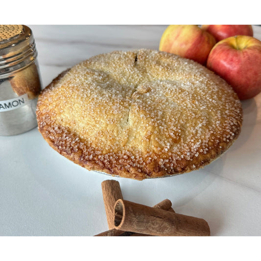 Traditional Double Crust Apple Pie (Baked)