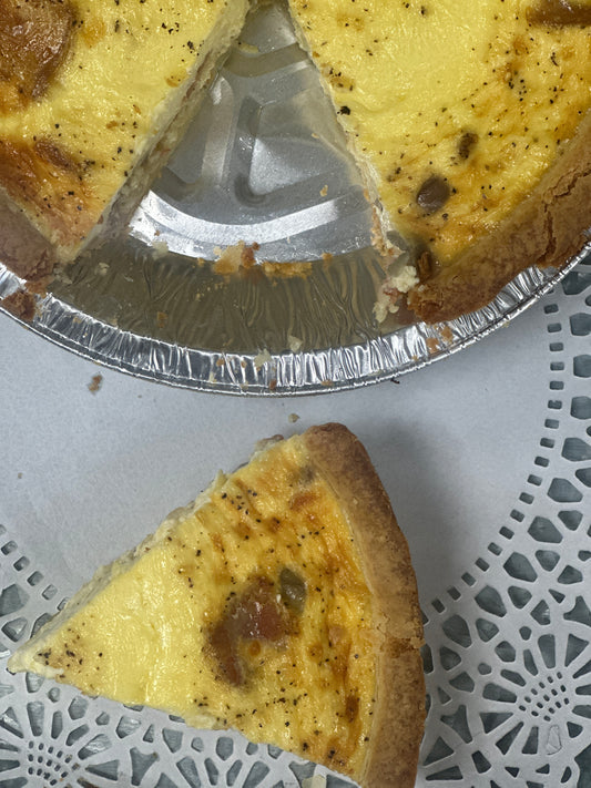 Easter Quiche Lorraine with Dairy