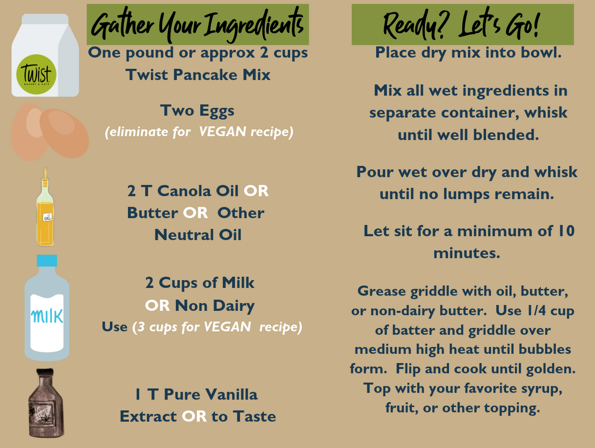 Twist Pancake Mix